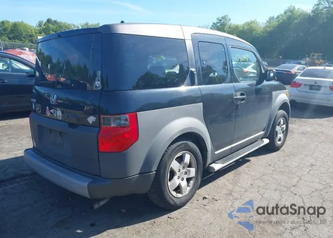 2003 Honda Element Ex from USA, damaged, VIN 5J6YH28523L012171